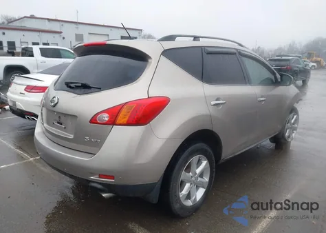 2009 Nissan Murano S из США, поврежденный, VIN JN8AZ18W39W106837